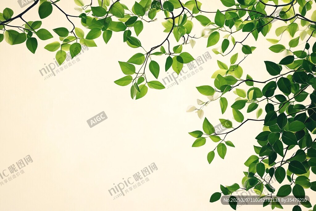 樹枝樹葉圖片背景
