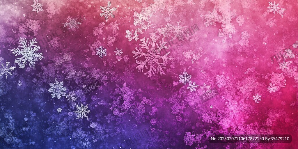 圣誕雪花壁紙