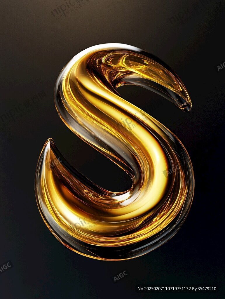 創(chuàng)意金色數(shù)字2