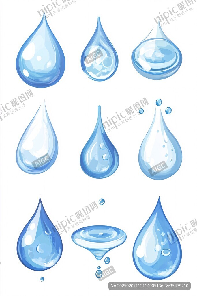 q版水滴