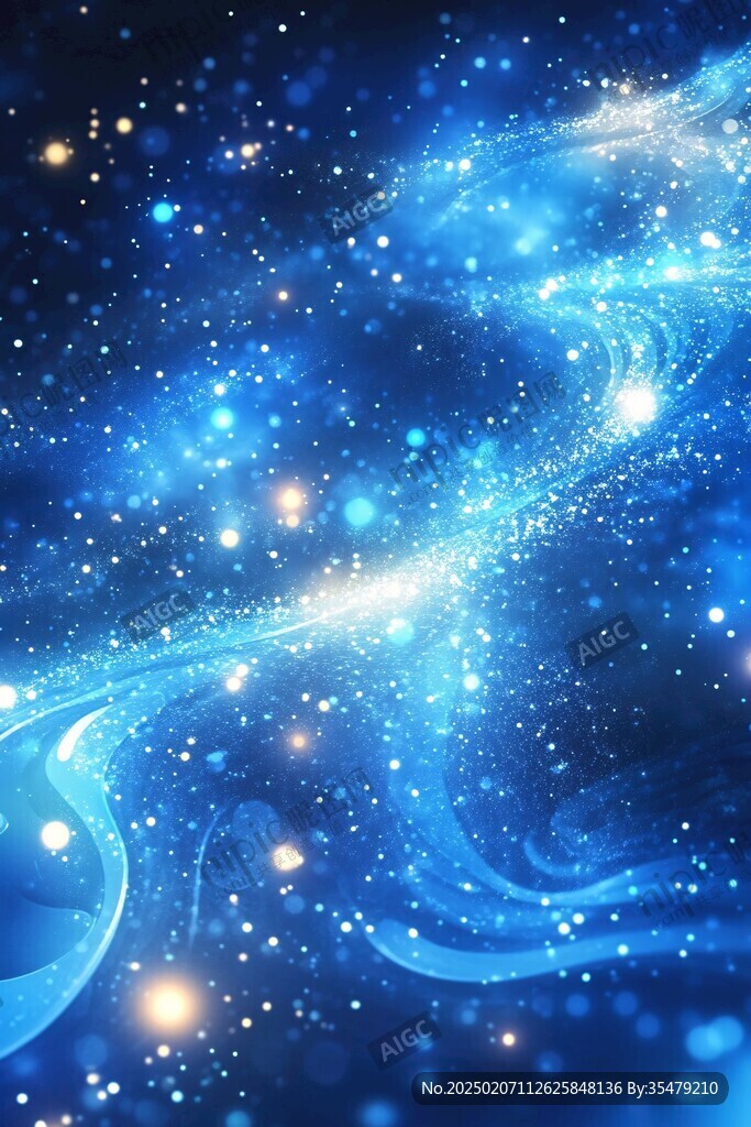 藍色夢幻星光