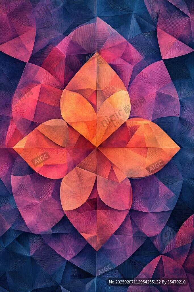 幾何花瓣