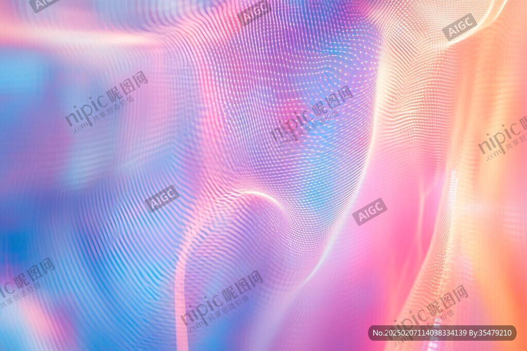幻彩漸變背景科技背景