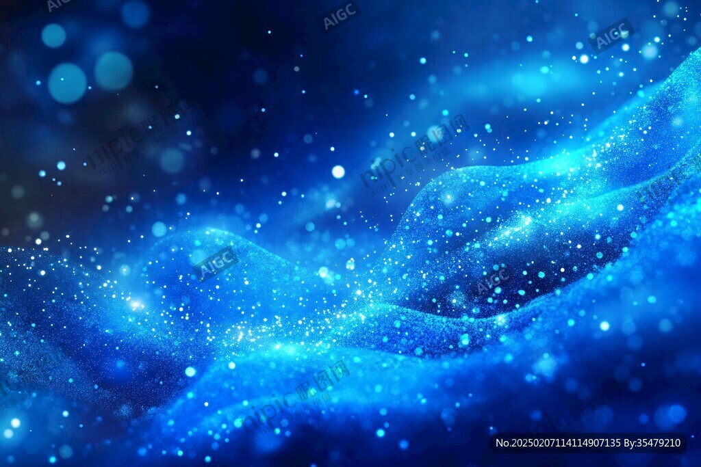 藍色夢幻星光