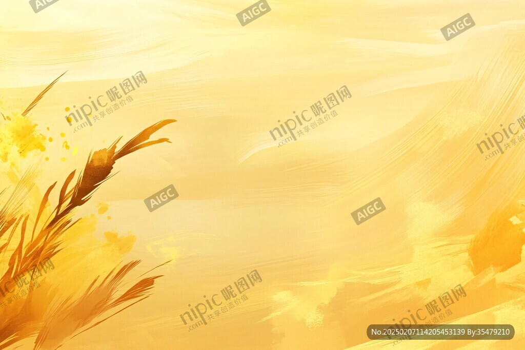 簡(jiǎn)約飄逸金色背景