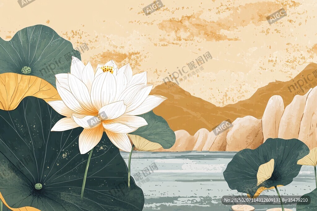 黃蓮包裝插畫