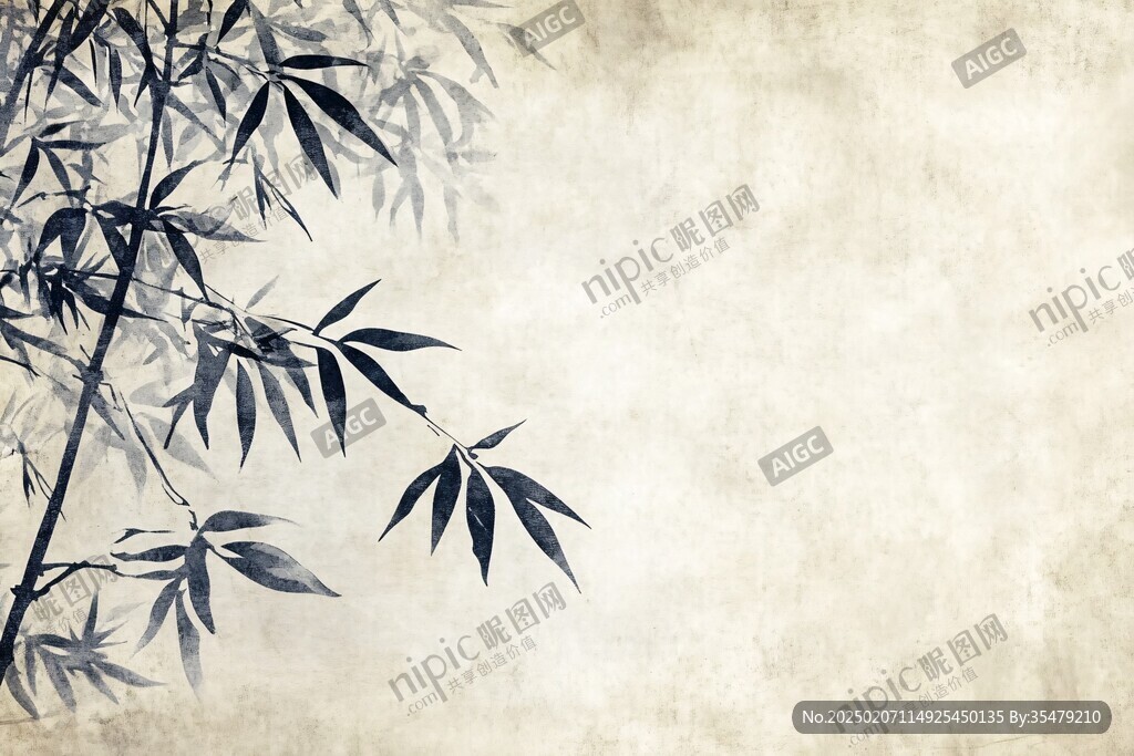 墨竹背景