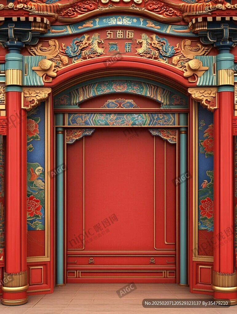 高端開(kāi)門(mén)紅門(mén)頭拱門(mén)