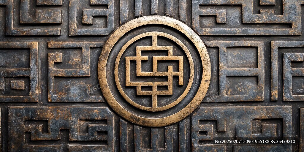傳統(tǒng)回字紋理