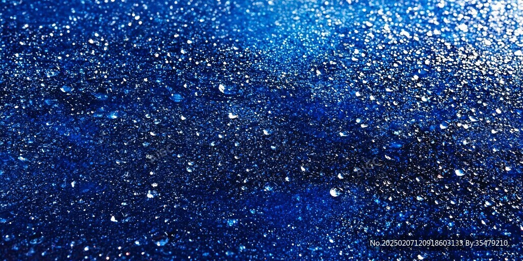 暗藍色水珠背景