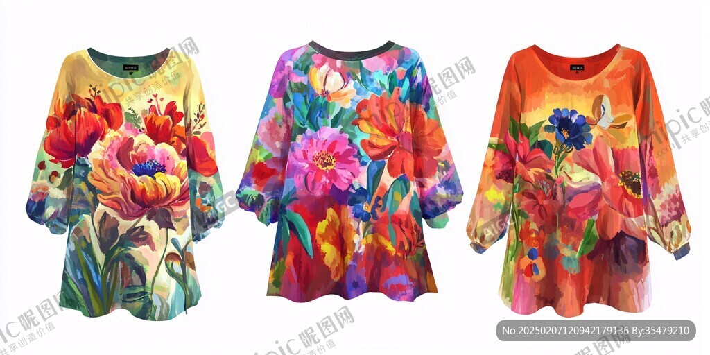 新款服裝數(shù)碼印花圖
