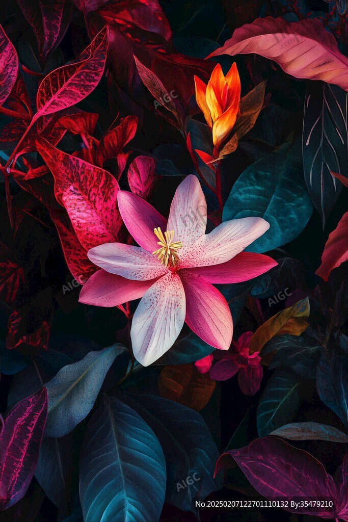 3d立體唯美花卉