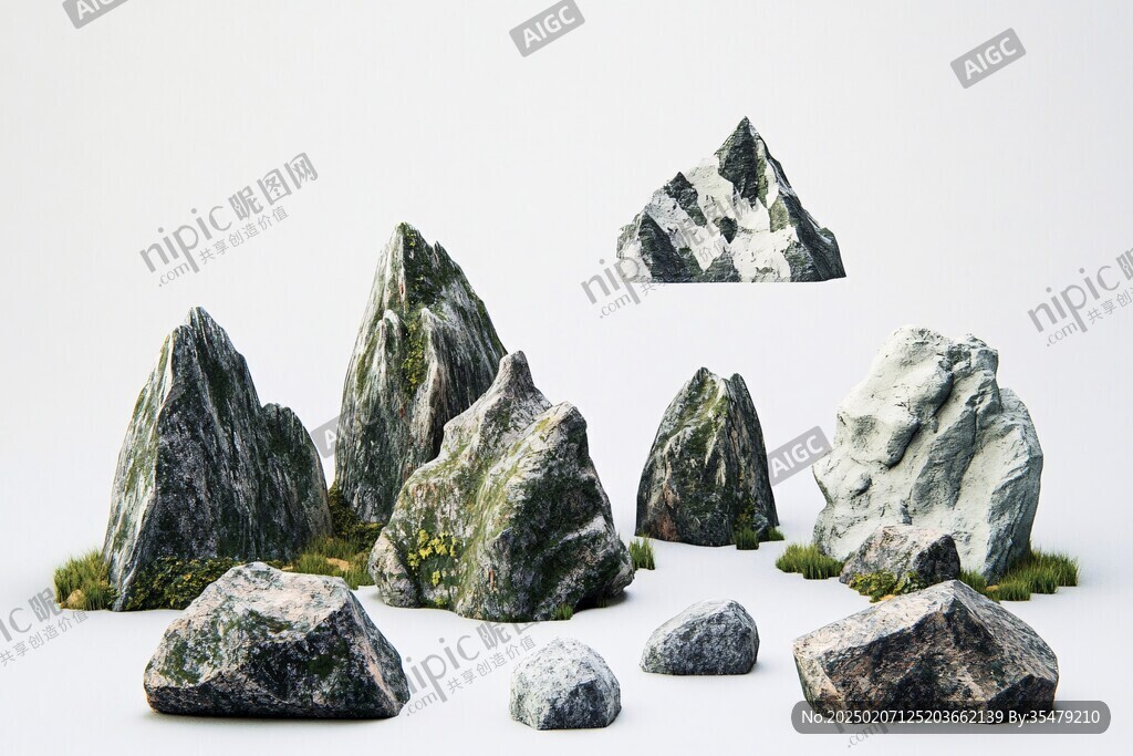 人造山石模型