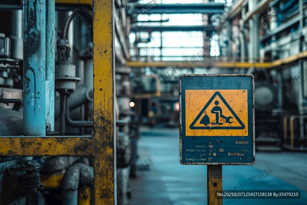 工業元素指示牌