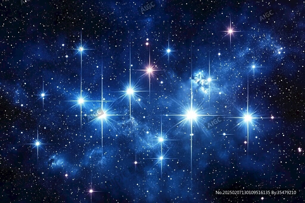唯美大氣星光背景