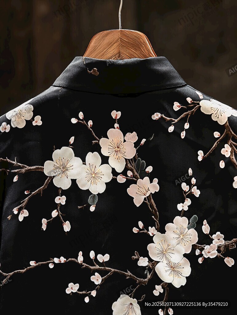 梅花衣服花紋