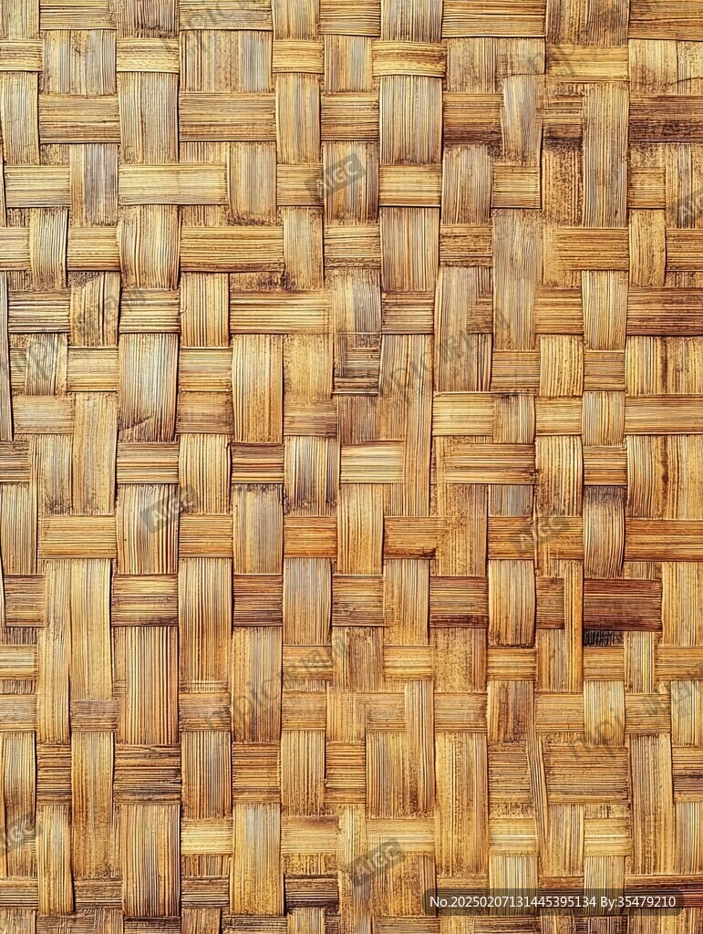 涼席編織紋理竹篾紋理