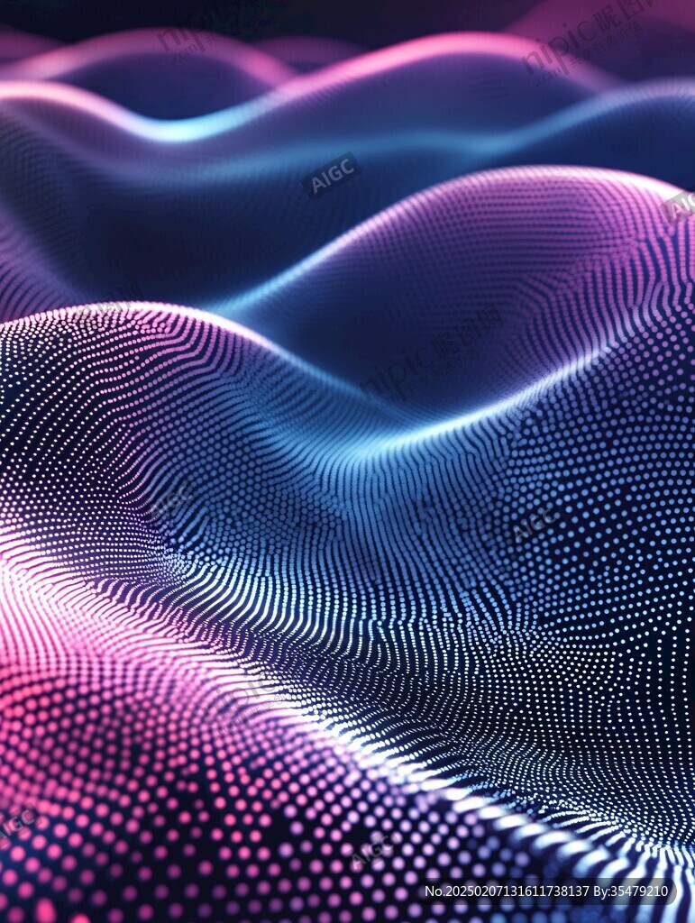 幻彩漸變背景科技背景