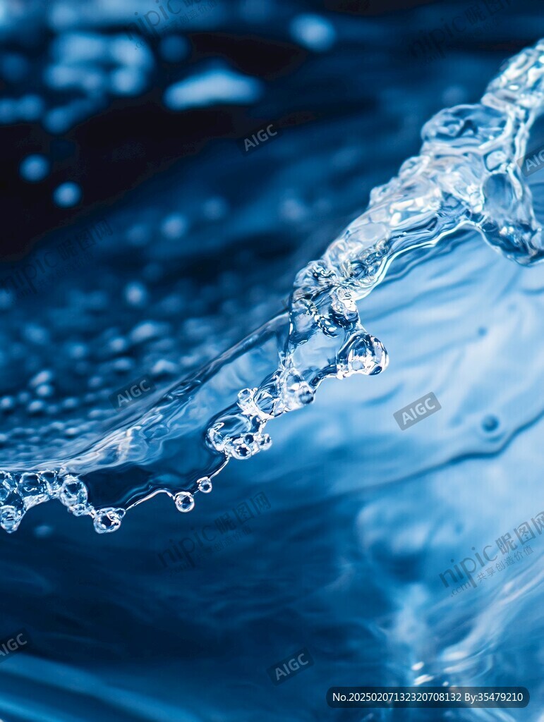 唯美水紋