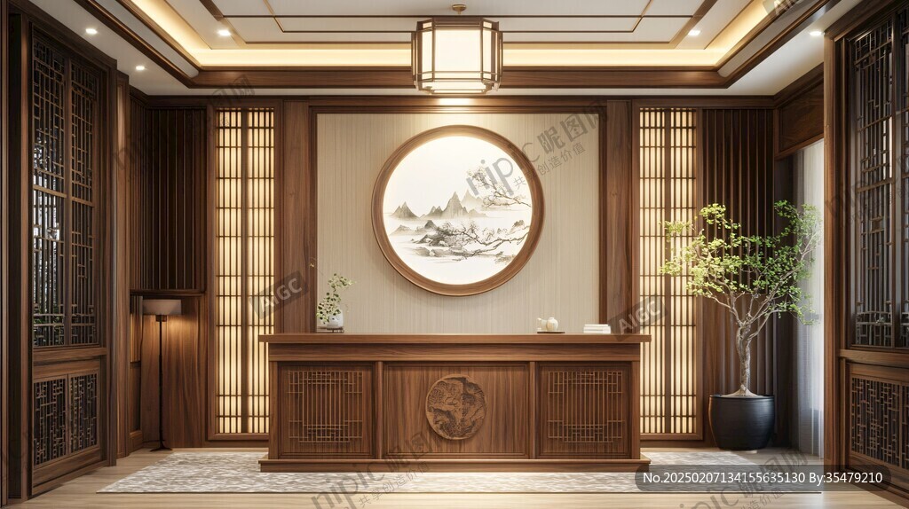 中式總臺