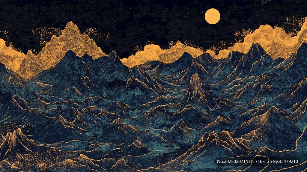 新中式金線山脈