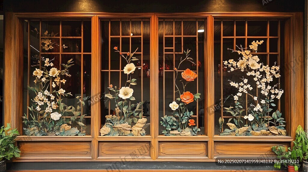店面窗花