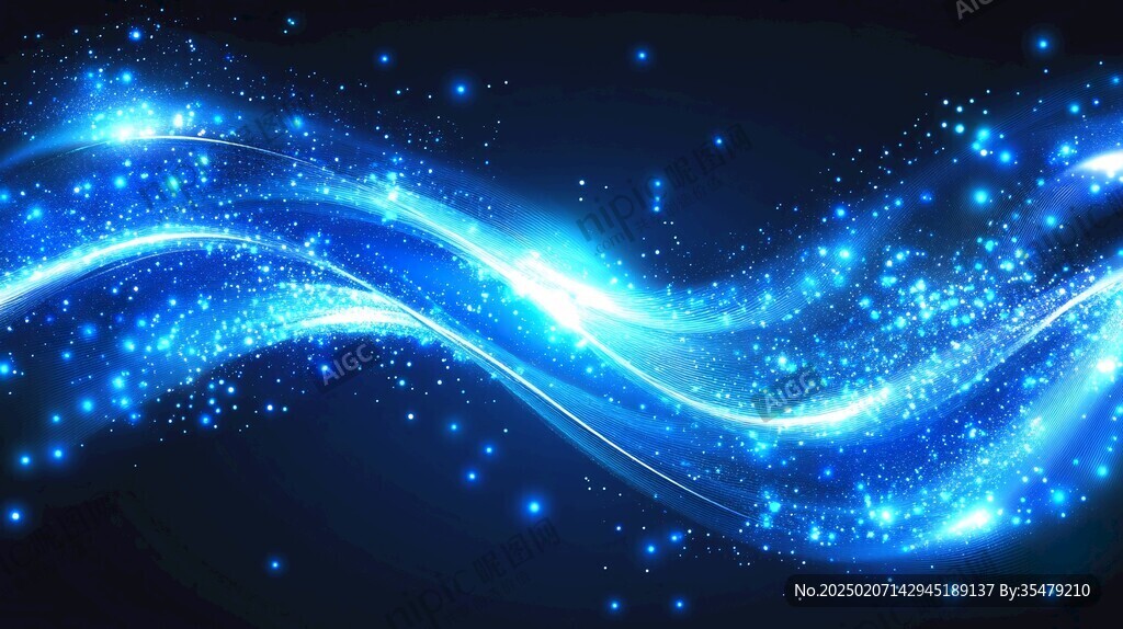 藍色夢幻星光