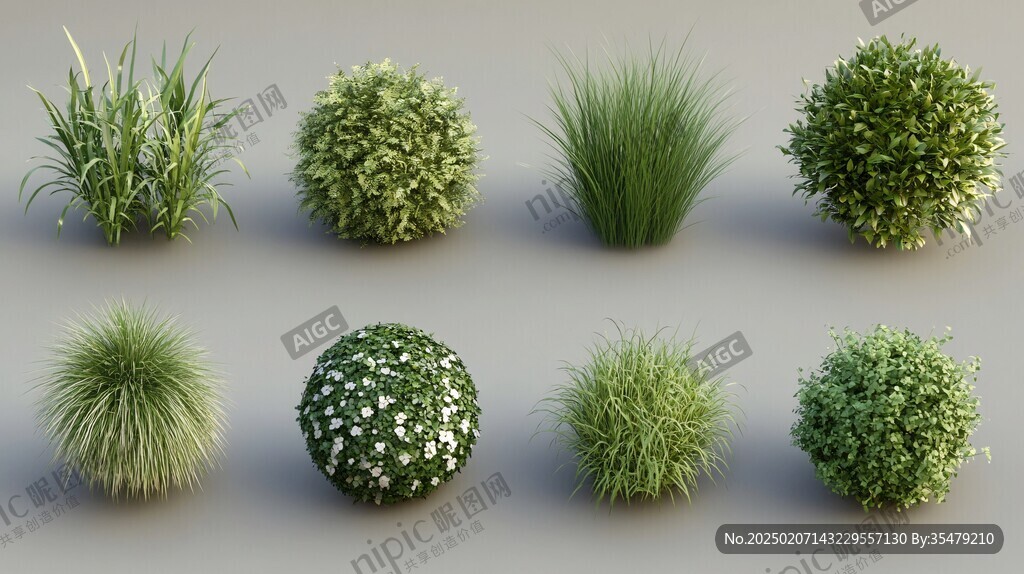 3dmax植物