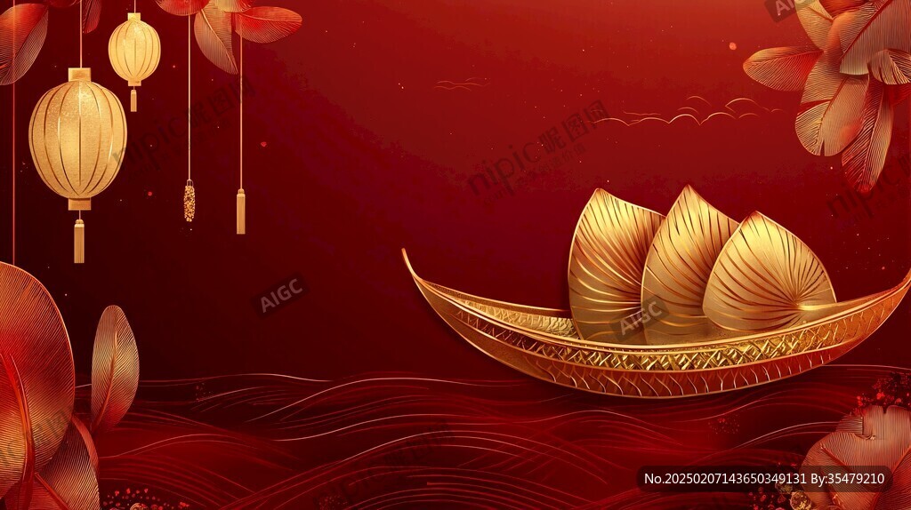 紅金風(fēng)插畫