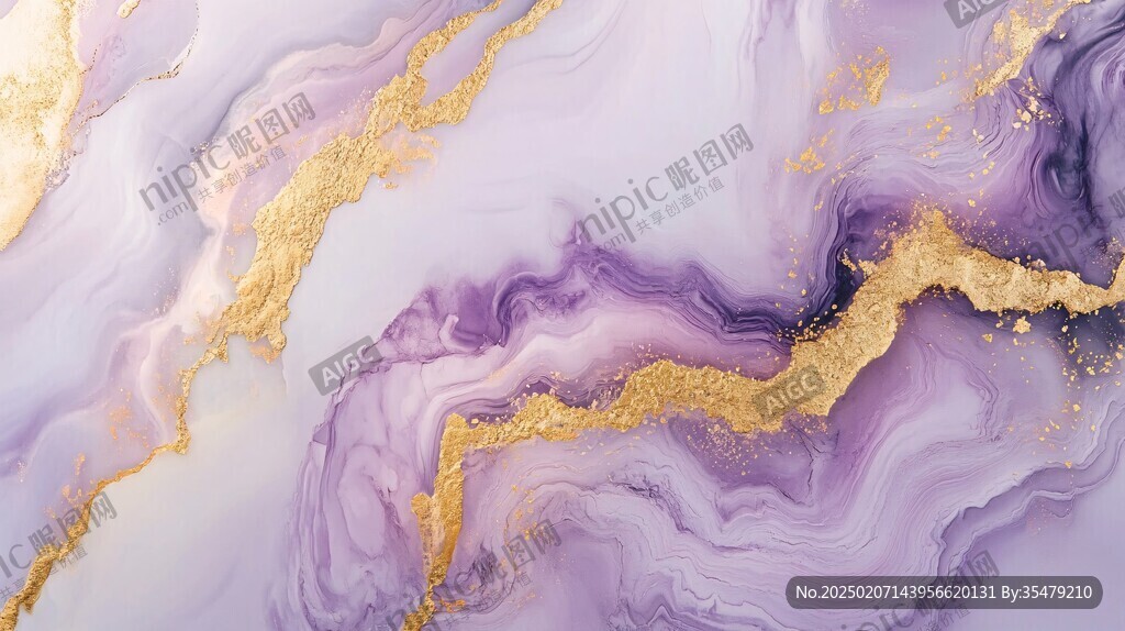 黃紫色流紋肌理