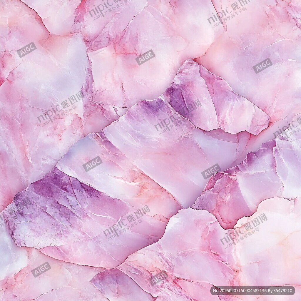 浪漫粉紫色石英肌理