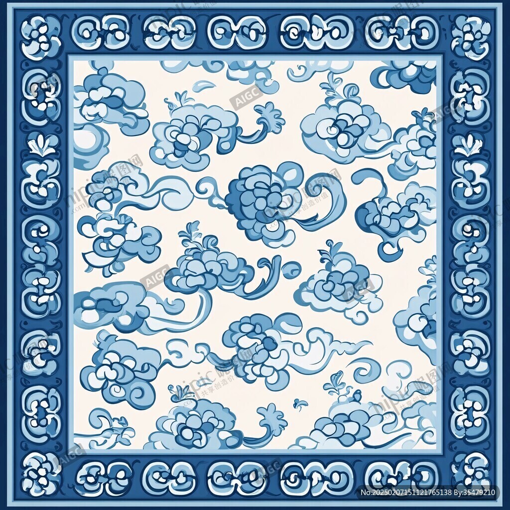 云紋四方連續