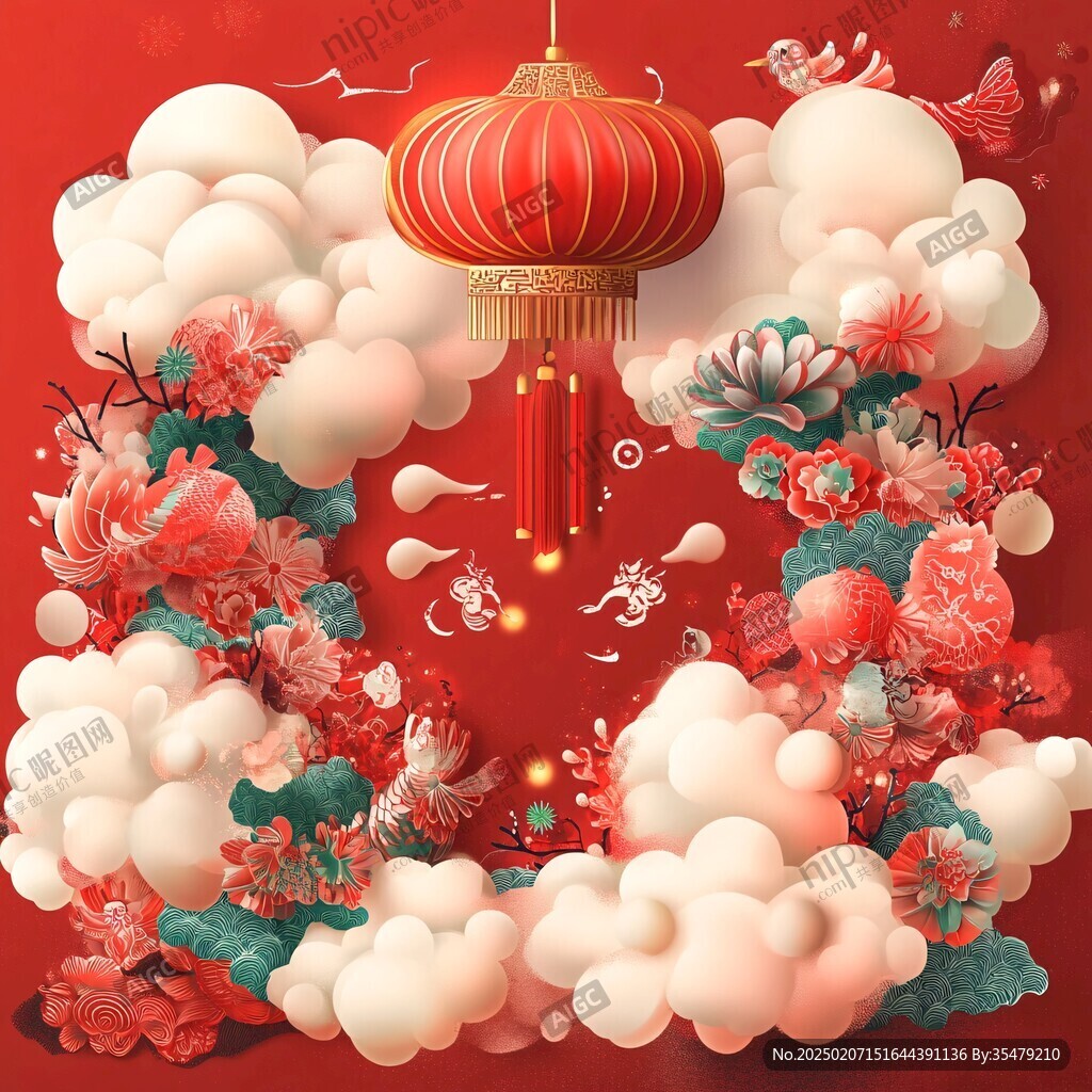 春節3d設計