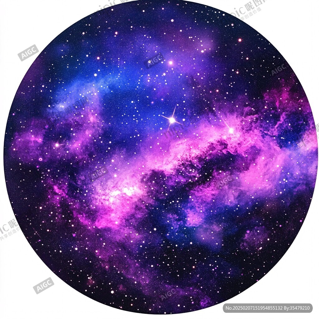 宇宙天文炫彩底紋