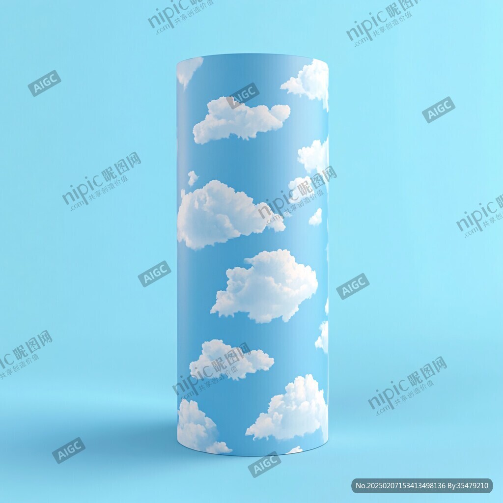云朵形狀的展示架