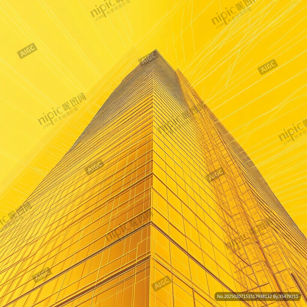 橙色高樓背景