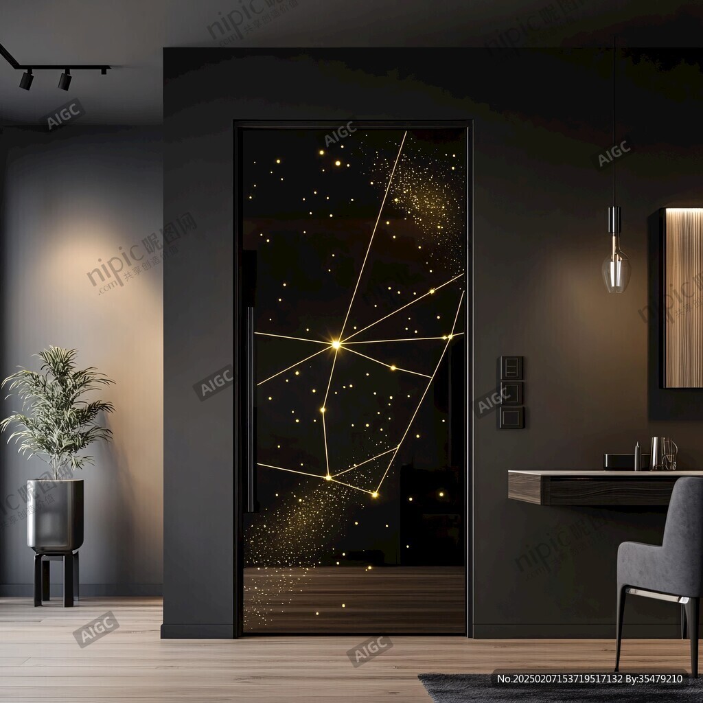 酷炫星座門貼