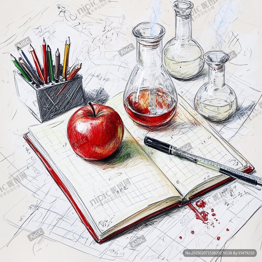 素描本插畫
