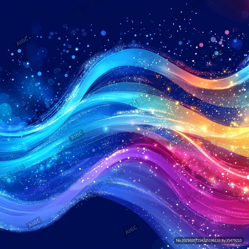 發(fā)光背景夢幻背景