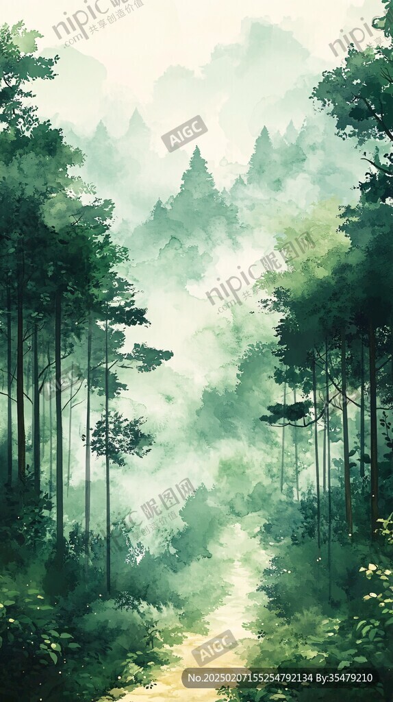 插畫森林