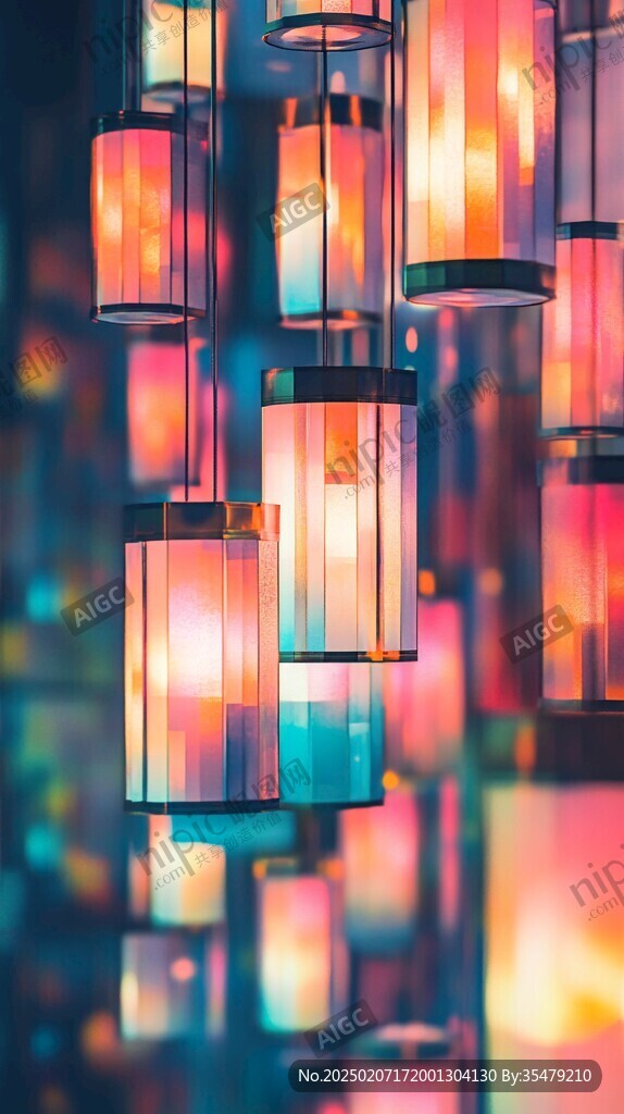 唯美燈墻