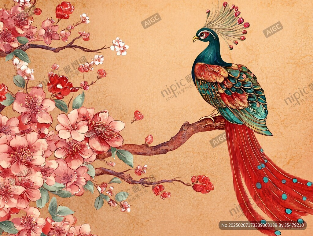 喜上眉梢插畫