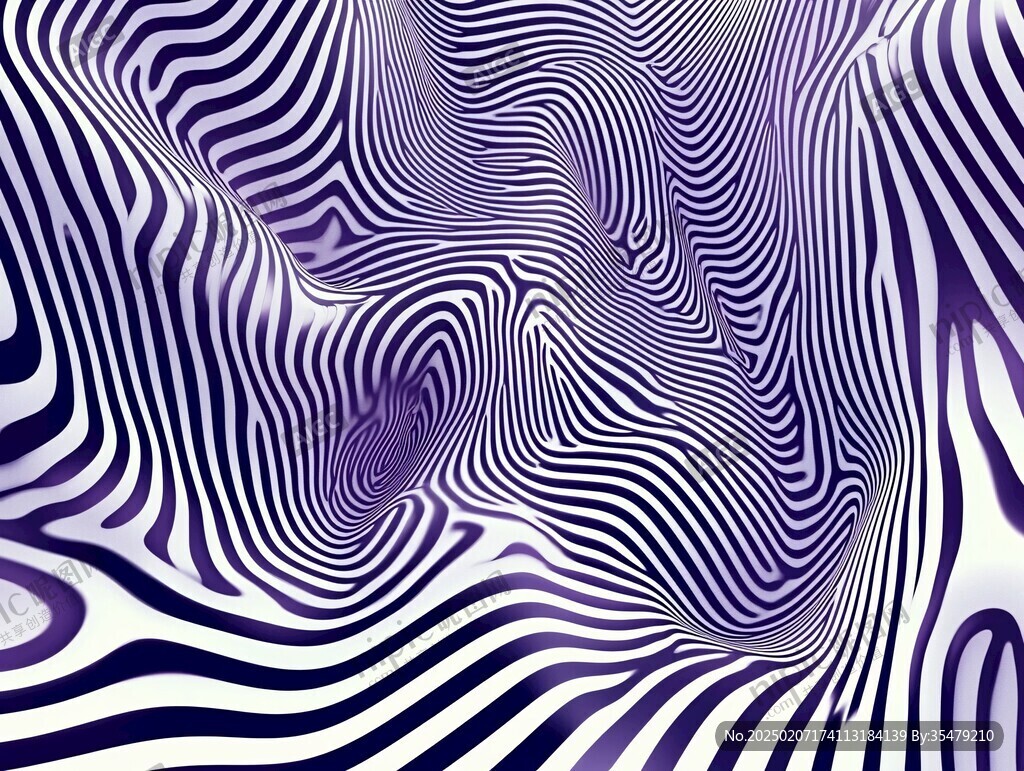 抽象地毯波紋扭曲壁紙