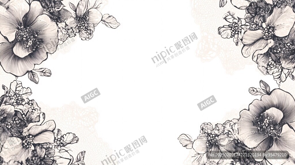 蝶戀花橙色蝴蝶背景