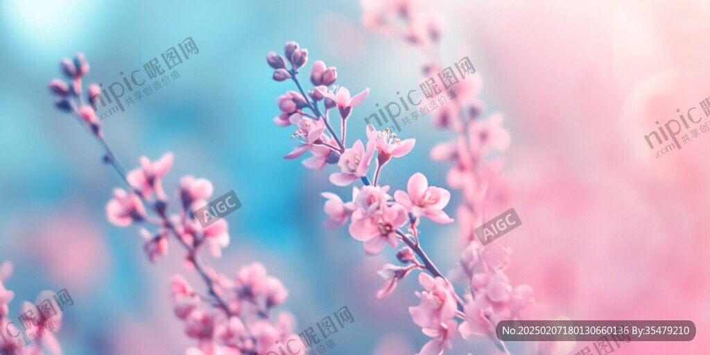 唯美桃花高清壁紙