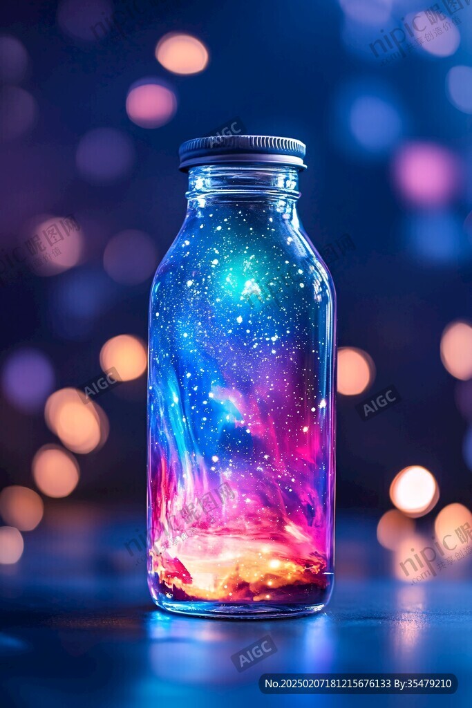 夢幻許愿瓶背景