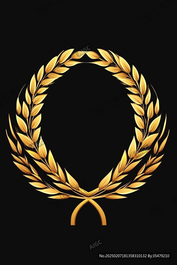 金色麥logo穗
