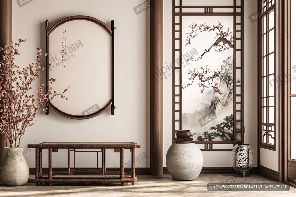中式場景圖