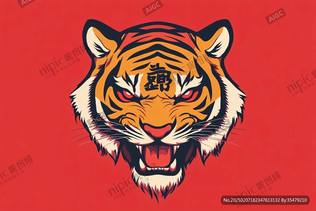 潮流虎原創(chuàng)形象