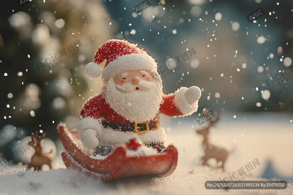 神奇的santa